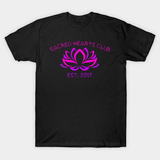 Sacred Hearts Club Banner Logo T-Shirt by Inevinable